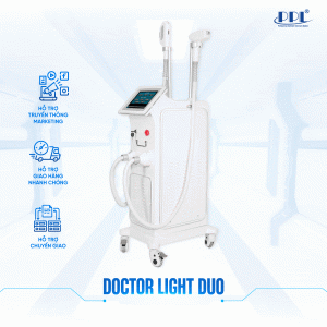 THIẾT BỊ TRIỆT LÔNG - DOCTOR LIGHT DUO - IPL KẾT HỢP DIODE LASER